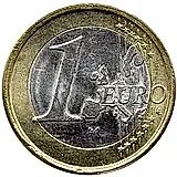 1 евро 2001, M, регулярный чекан Испании [Испания]