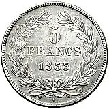 5 франков 1833 [Франция]