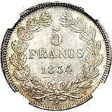 5 франков 1834 [Франция]