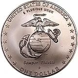 1 доллар 2005, P, морская пехота [США]