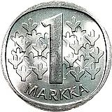 1 марка 1965, S [Финляндия]