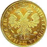 1 рубль 1705, Золото