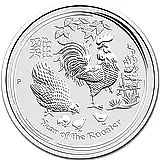 2 доллара 2017, P, год петуха [Австралия]