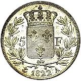 5 франков 1822 [Франция]