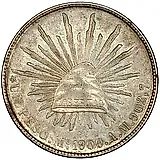 1 песо 1900 [Мексика]