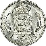 1 крона 1875 [Дания]
