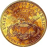 20 долларов 1901, S, голова Свободы [США]