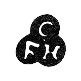 Hallmark of an Unknown Master from Tartu - Initials "CFN" - 17th Century