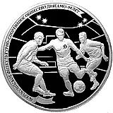 25 рублей 2013, СПМД, футбол Proof