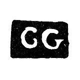 Moscow Assay Master's Mark - Grigoryev Kuzma - initials "GG" - 1741-1749