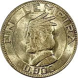 1 лемпира 1932 [Гондурас]