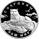 3 рубля 2000, ММД, барс Proof