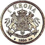 1 крона 1898 [Швеция]