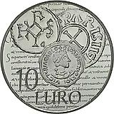 10 евро 2014, сеятельница [Франция] Proof