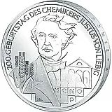 10 евро 2003, J, Юстус фон Либих [Германия]