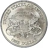 1 доллар 2001, P, туристический центр Капитолия [США]