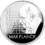 10 евро 2008, F, Макс Планк [Германия]