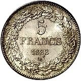 5 франков 1833 [Бельгия]