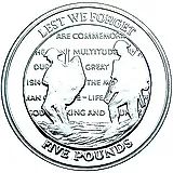 5 фунтов 2008, солдаты [Гибралтар] Proof