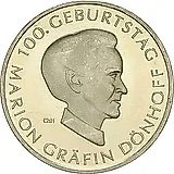 10 евро 2009, J, Марион Дёнхофф [Германия]