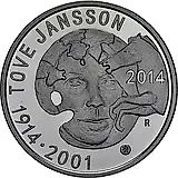 10 евро 2014, Туве Янссон [Финляндия] Proof