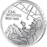 10 евро 2008, D, Карл Шпицвег [Германия]