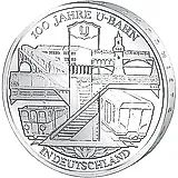 10 евро 2002, D, метро [Германия]