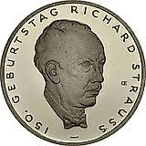 10 евро 2014, D, Рихард Георг Штраус [Германия] Proof