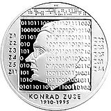 10 евро 2010, G, Конрад Цузе [Германия]