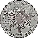 5 евро 2013, Sede vacante [Ватикан] Proof