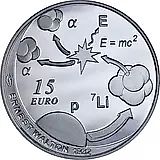 15 евро 2015, Эрнест Уолтон [Ирландия] Proof