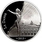 10 евро 2013, Рудольф Нуреев [Франция] Proof