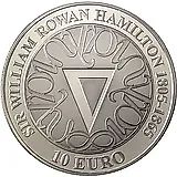 10 евро 2005, Уильям Роуэн Гамильтон [Ирландия] Proof