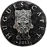 10 евро 2012, Гуго Капет [Франция] Proof