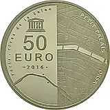 50 евро 2016, берега Сены, Серебро [Франция]