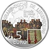 5 евро 2015, венский конгресс [Люксембург] Proof