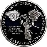 10 евро 2011, A, археоптерикс [Германия] Proof