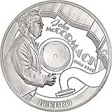 10 евро 2014, Джон Маккормак [Ирландия] Proof
