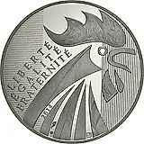 10 евро 2014, галльский петух [Франция]