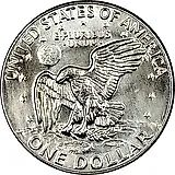 1 доллар 1974, D, доллар Эйзенхауэра [США]