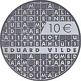 10 евро 2015, Эдуард Вильде [Эстония] Proof