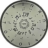 10 евро 2014, грамотность [Финляндия] Proof