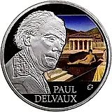 10 евро 2012, Поль Дельво [Бельгия] Proof