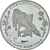 10 евро 2015, D, Спящая красавица [Германия] Proof