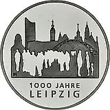 10 евро 2015, F, Лейпциг [Германия] Proof