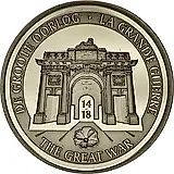 10 евро 2014, Первая Мировая Война [Бельгия] Proof