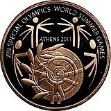 100 евро 2011, Специальные Олимпийские игры [Греция] Proof