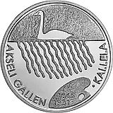 10 евро 2015, Аксели Галлен-Каллела [Финляндия] Proof