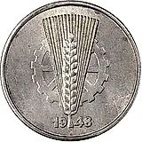 10 пфеннигов 1948, А [Германия / ГДР]