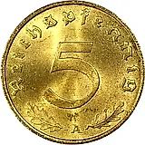 5 рейхспфеннигов 1937 [Германия / Третий рейх]